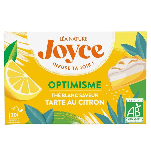 3456300018066 - Joyce - Thé Blanc Saveur Tarte au Citron Bio - Optimisme