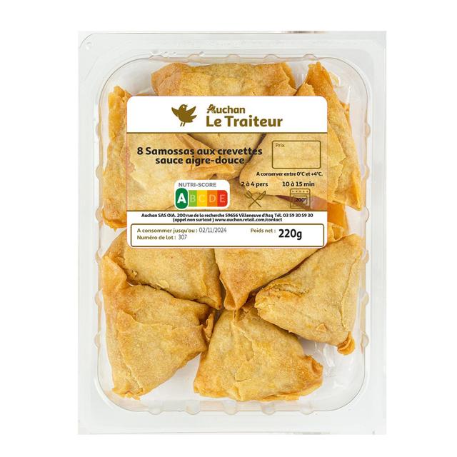 3254560239166 - Auchan - Samossa Crevette et sa Sauce Aigre Douce