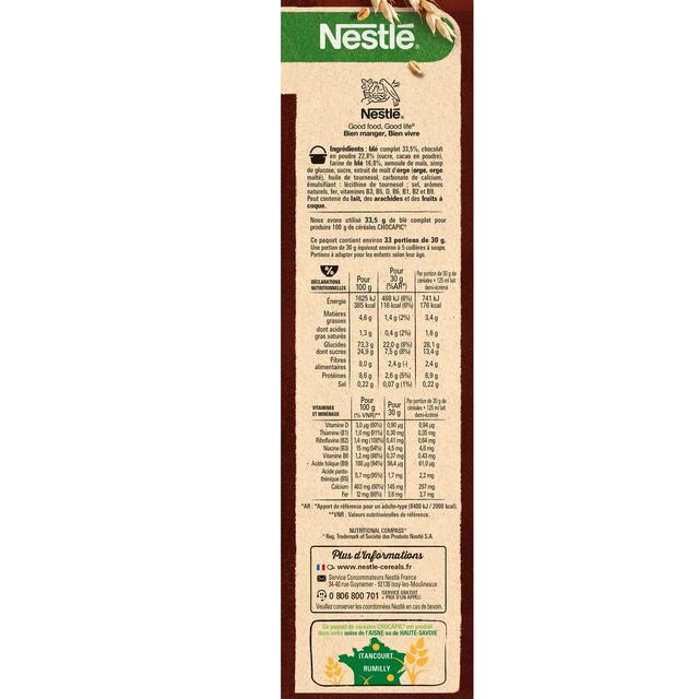 7613032779566 - Chocapic - Céréales au Chocolat 