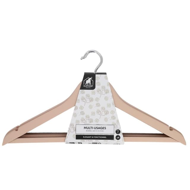 3543534420267 - Elephant - Cintre bois triangle 