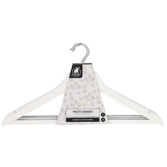 3543534420267 - Elephant - Cintre bois triangle 