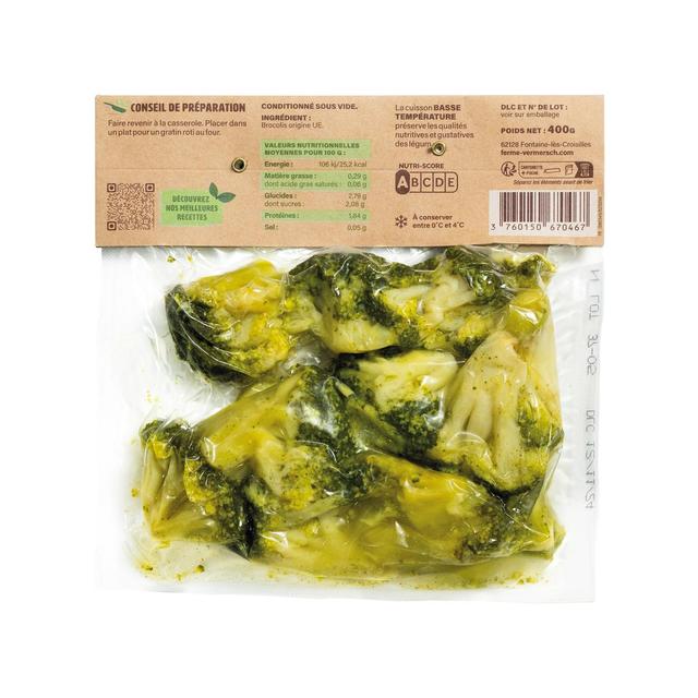 3760150670467 - Ferme Vermersch - Brocolis Cuits