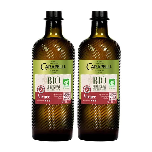 8002470023147 - Carapelli - Huile d'Olive Vierge Extra Vivace Bio Fruitée