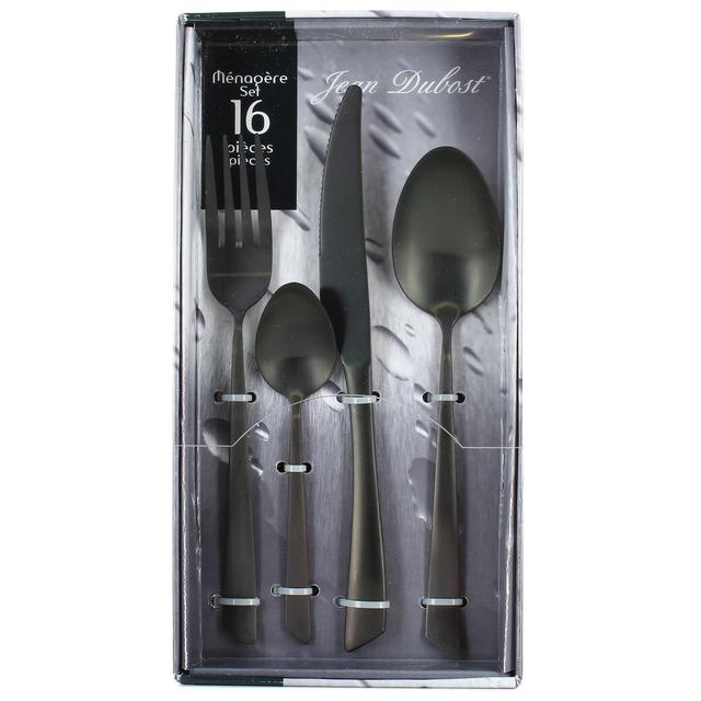 3219330401167 - Jean Dubost - Ménagère delta black