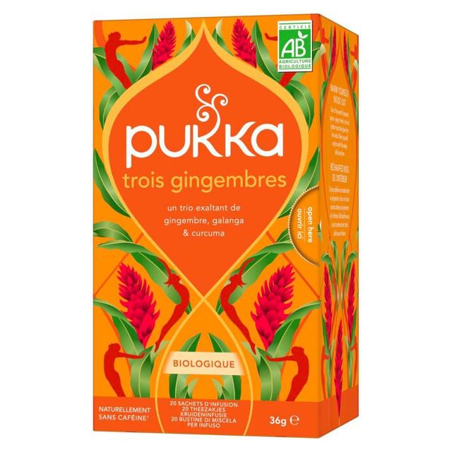 5060229013767 - Pukka - PUKKA infusion 3 gingembres bio 20s