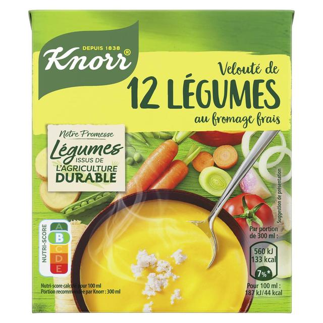 8710908953767 - Knorr - Soupe Velouté de 12 Légumes au fromage frais