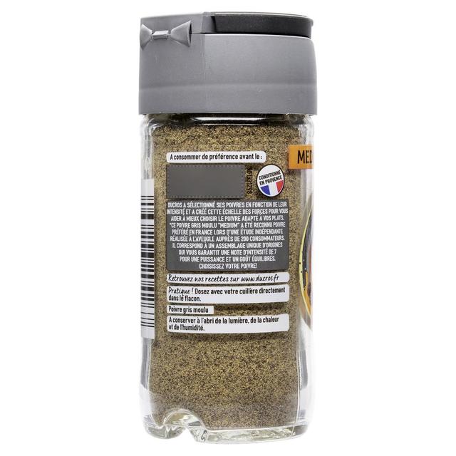 3166296204267 - Ducros - Poivre gris moulu