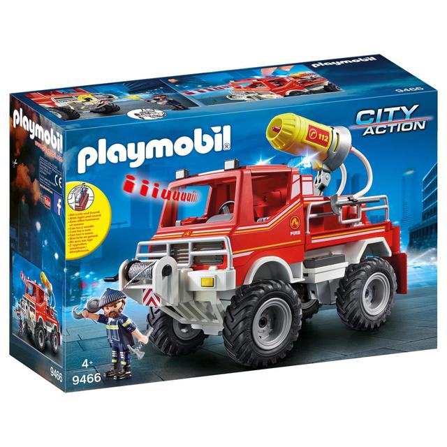 4008789094667 - PLAYMOBIL® City Action - 4x4 de pompier avec lance-eau