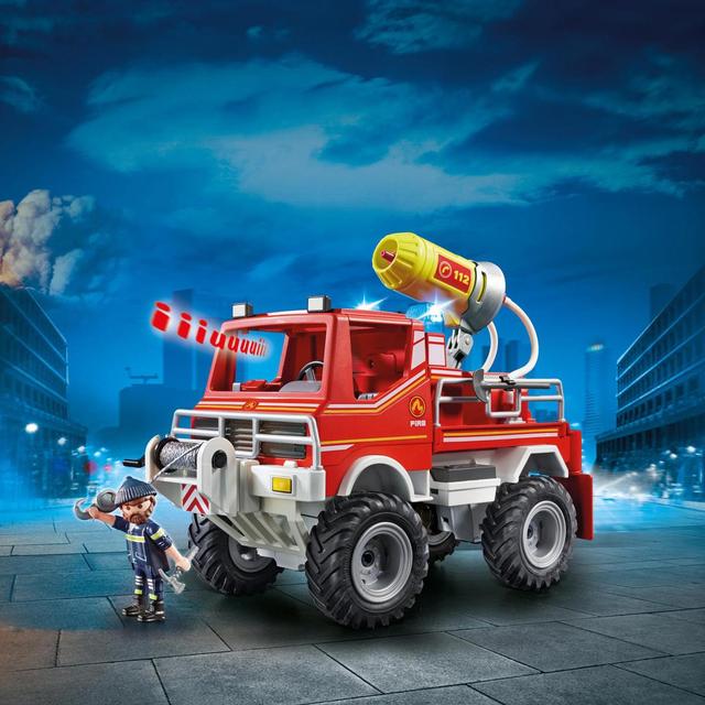 4008789094667 - PLAYMOBIL® City Action - 4x4 de pompier avec lance-eau