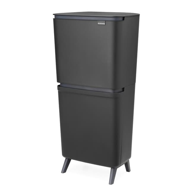 8710755275067 - Brabantia - Poubelle pour le recyclage SortUp Hi 20+25 litres - Dark Grey