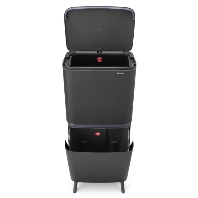 8710755275067 - Brabantia - Poubelle pour le recyclage SortUp Hi 20+25 litres - Dark Grey