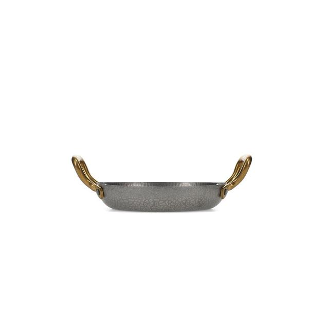 5410595775767 - Collection Serve - Plat à servir 18xH3,5cm avec manche doré