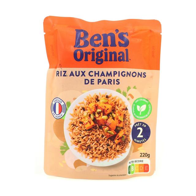 3487400006967 - Ben's Original - Riz Micro-Onde Express aux Champignons de Paris