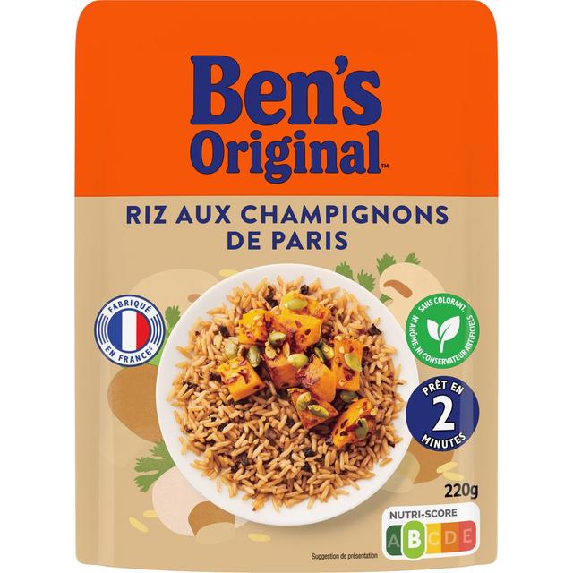 3487400006967 - Ben's Original - Riz Micro-Onde Express aux Champignons de Paris