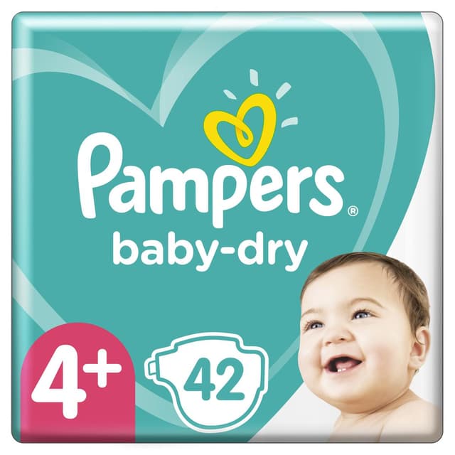 8001841497167 - Pampers Babydry - Couches T4+ - 10/15 Kg