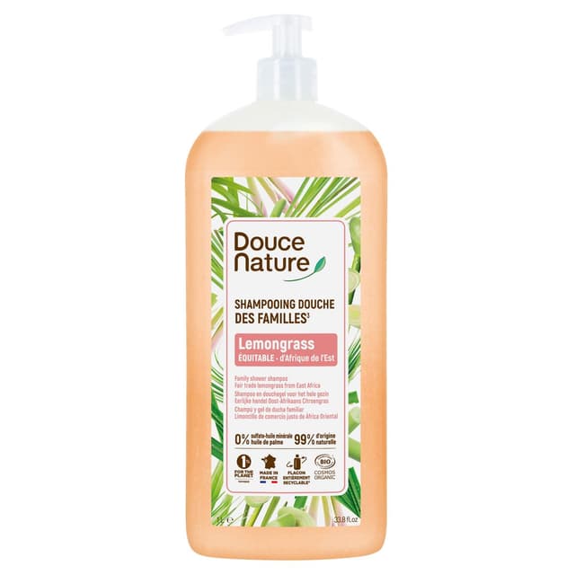 3380380048067 - Douce Nature - Shampoing Douche Lemongrass d'Afrique de l'est