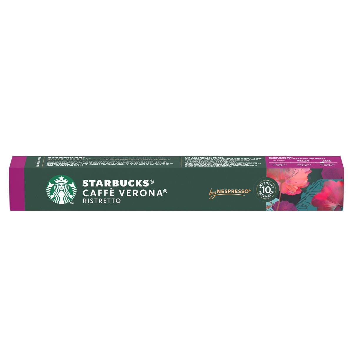 7613036958967 - Starbucks by Nespresso - Café capsules nespresso Verona intensité 10