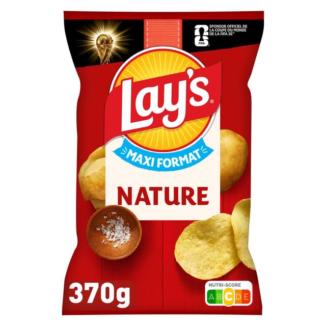 3168930171768 - Lay's - Chips nature