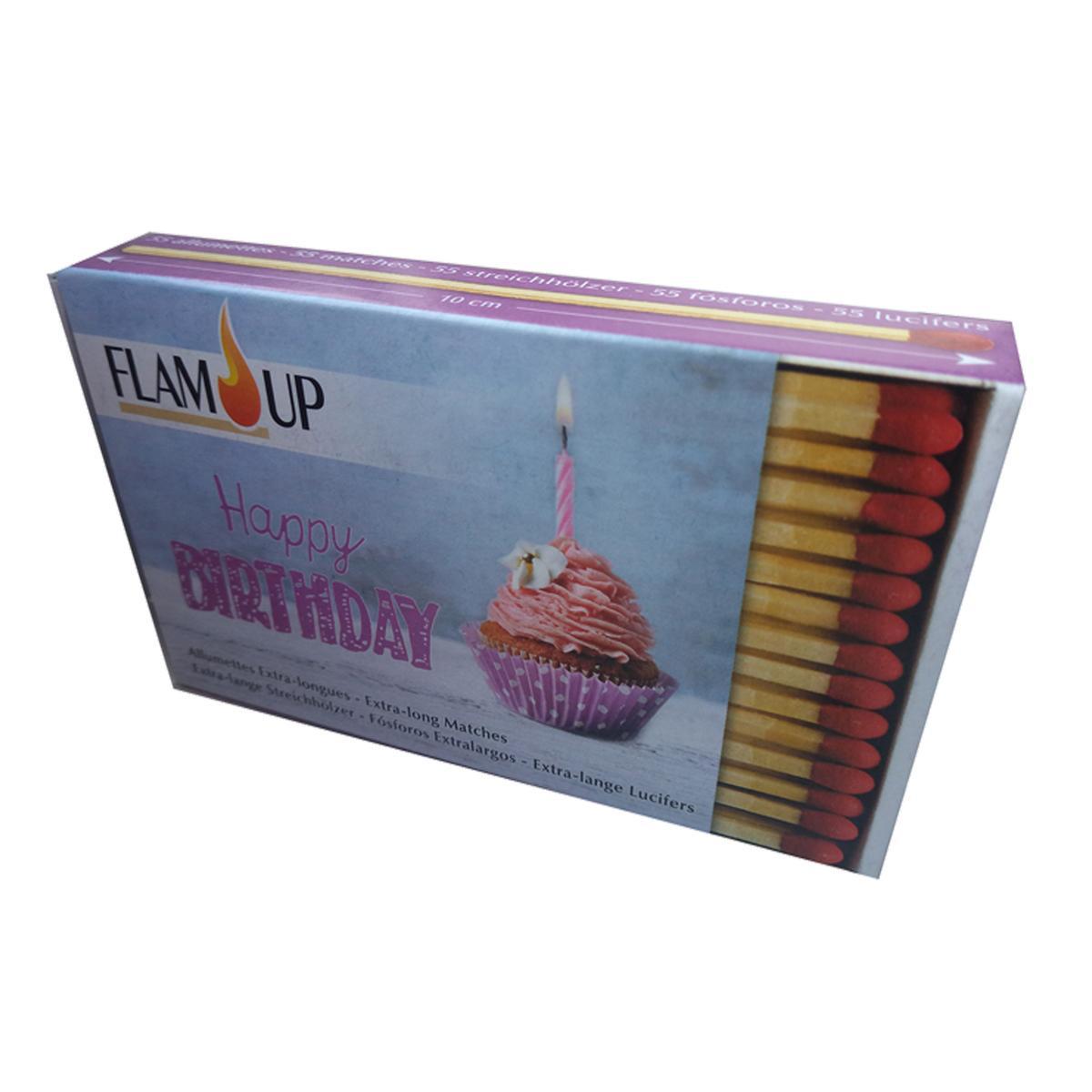 3298960852068 - Flam Up - Allumettes extra-longues 10 cm
