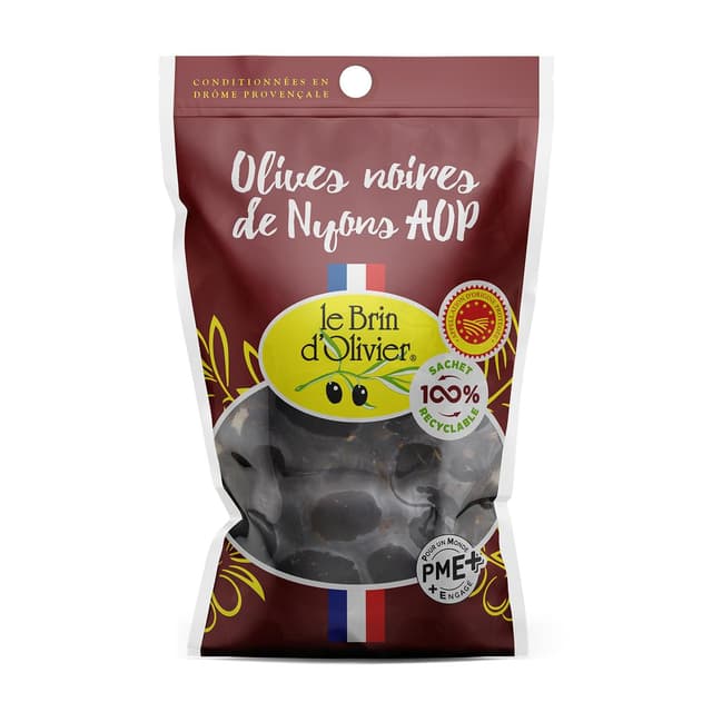 3262880102268 - Le Brin d'Olivier - Olives Noires de Nyons AOP