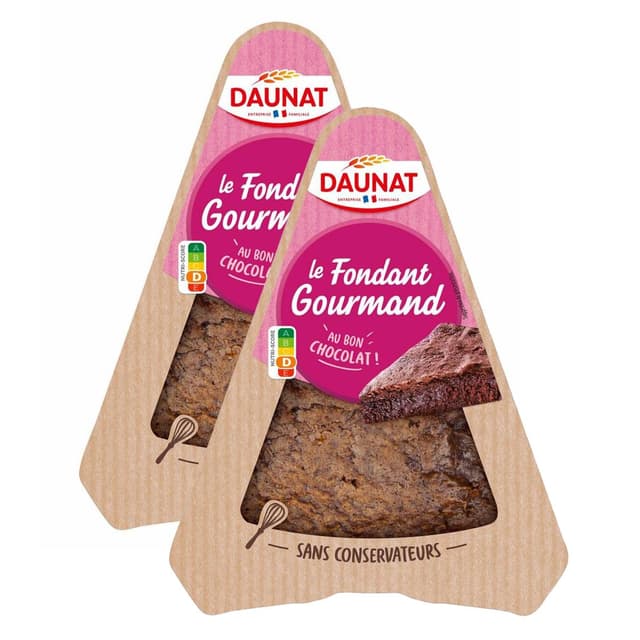 2050000422768 - DAUNAT - Fondant au chocolat