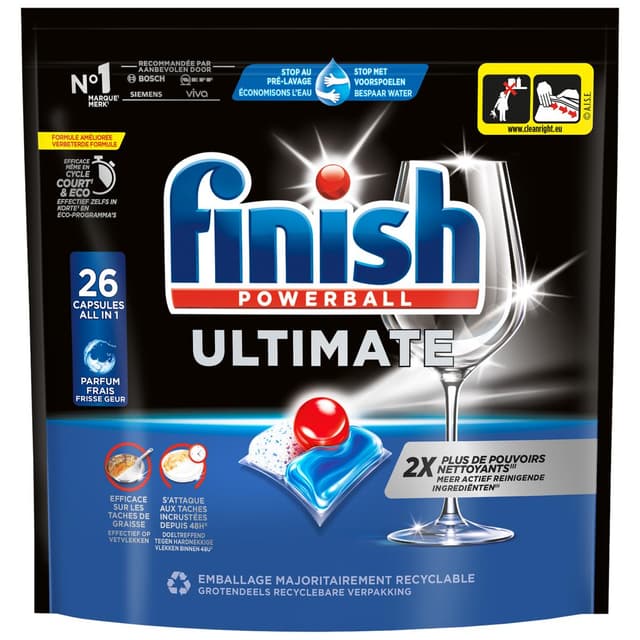 3665468403168 - Finish - Capsules lave-vaisselle Powerball Ultimate 