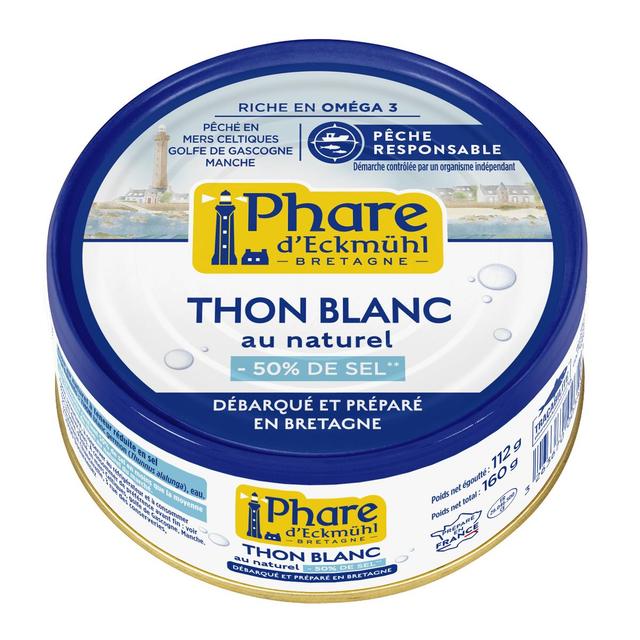 3263670003468 - Phare d'Eckmuhl - Thon blanc réduit en sel Pêche responsable