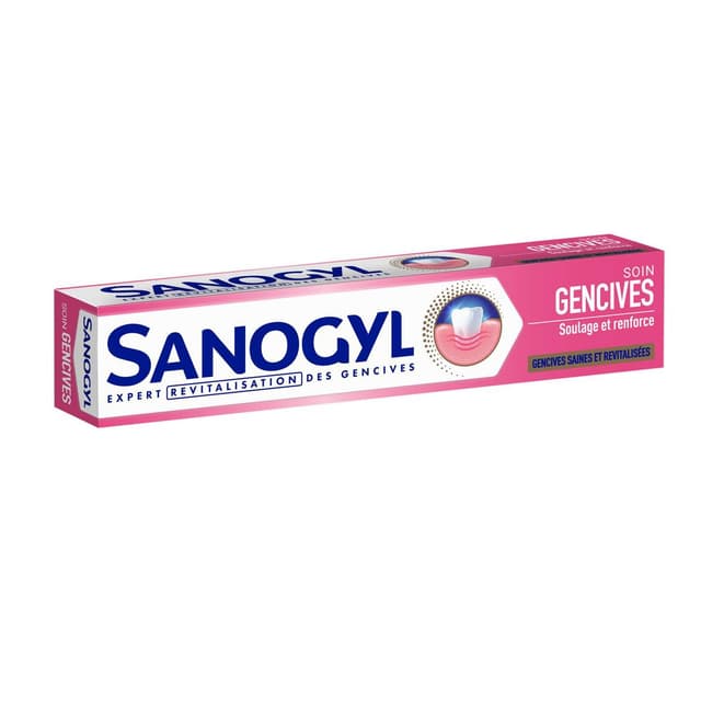 3346020064668 - Sanogyl - Dentifrice Soin Gencives - Soulage et renforce 