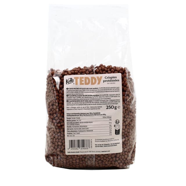 4255582814668 - Koro - Crispies Protéinées au cacao - Teddy Riner