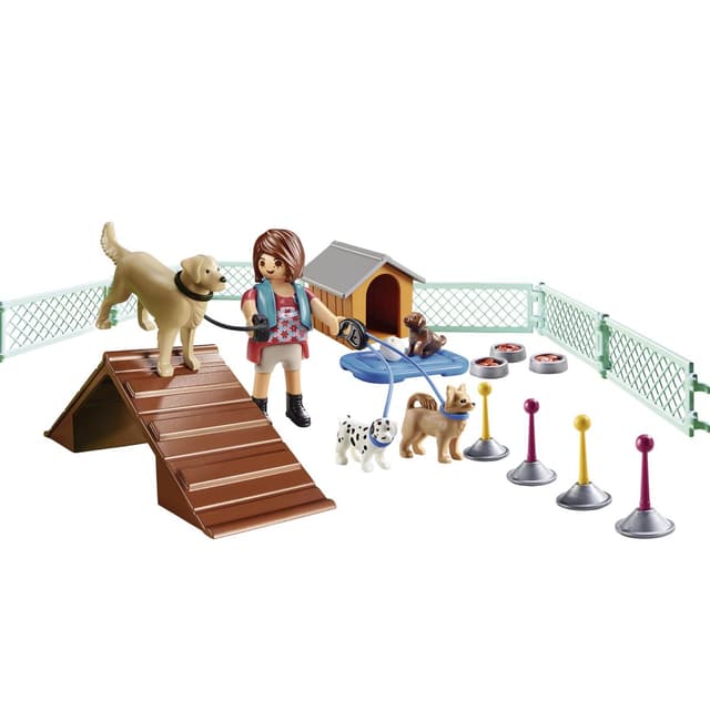 4008789706768 - PLAYMOBIL® City Life - Set cadeau Educatrice et chiens