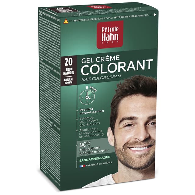 3140100047868 - Pétrole Hahn - Crème colorante brun n°20