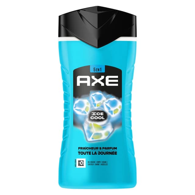 8720181607868 - Axe - Gel Douche Homme Ice Cool 5-en-1 Fraîcheur & Parfum 24h