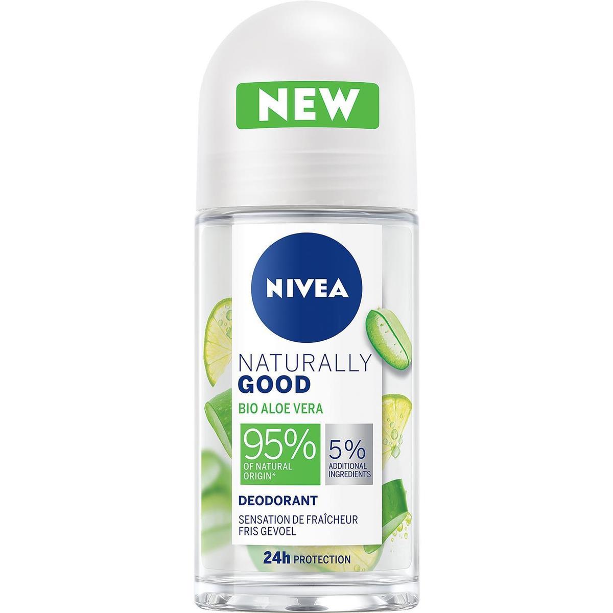 4005900757968 - Nivea - Déodorant à bille femme naturally good aloé vera Bio