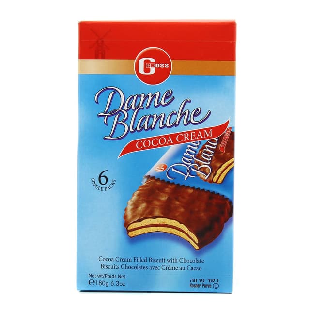 0050702530169 - Gross - Dame blanche fourrée chocolat