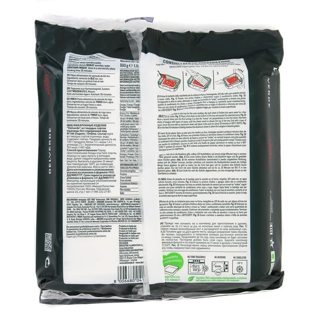 8006680041069 - Delverde - Lasagnes précuites N°106