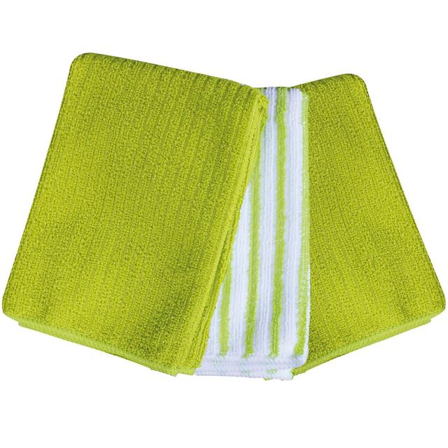 3574387901269 - Douceur D Interieur - 3 torchons microfibre CUISTOT ANIS