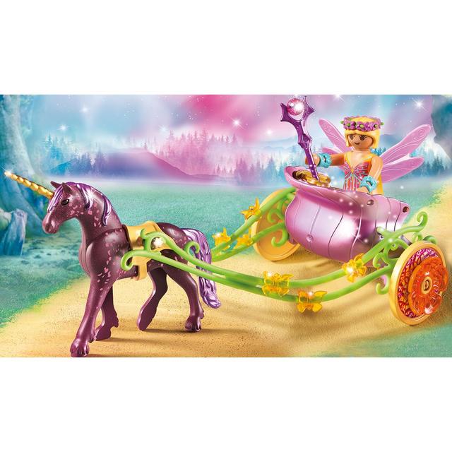 4008789091369 - PLAYMOBIL® Fairies - Fée avec carrosse et licorne
