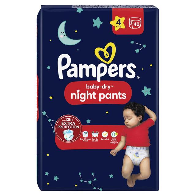 8006540711569 - Pampers Babydry Night Pants - Culotte de nuit T4