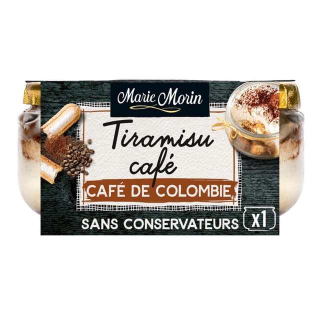 3372900901969 - Marie Morin - Tiramisu au café de Colombie