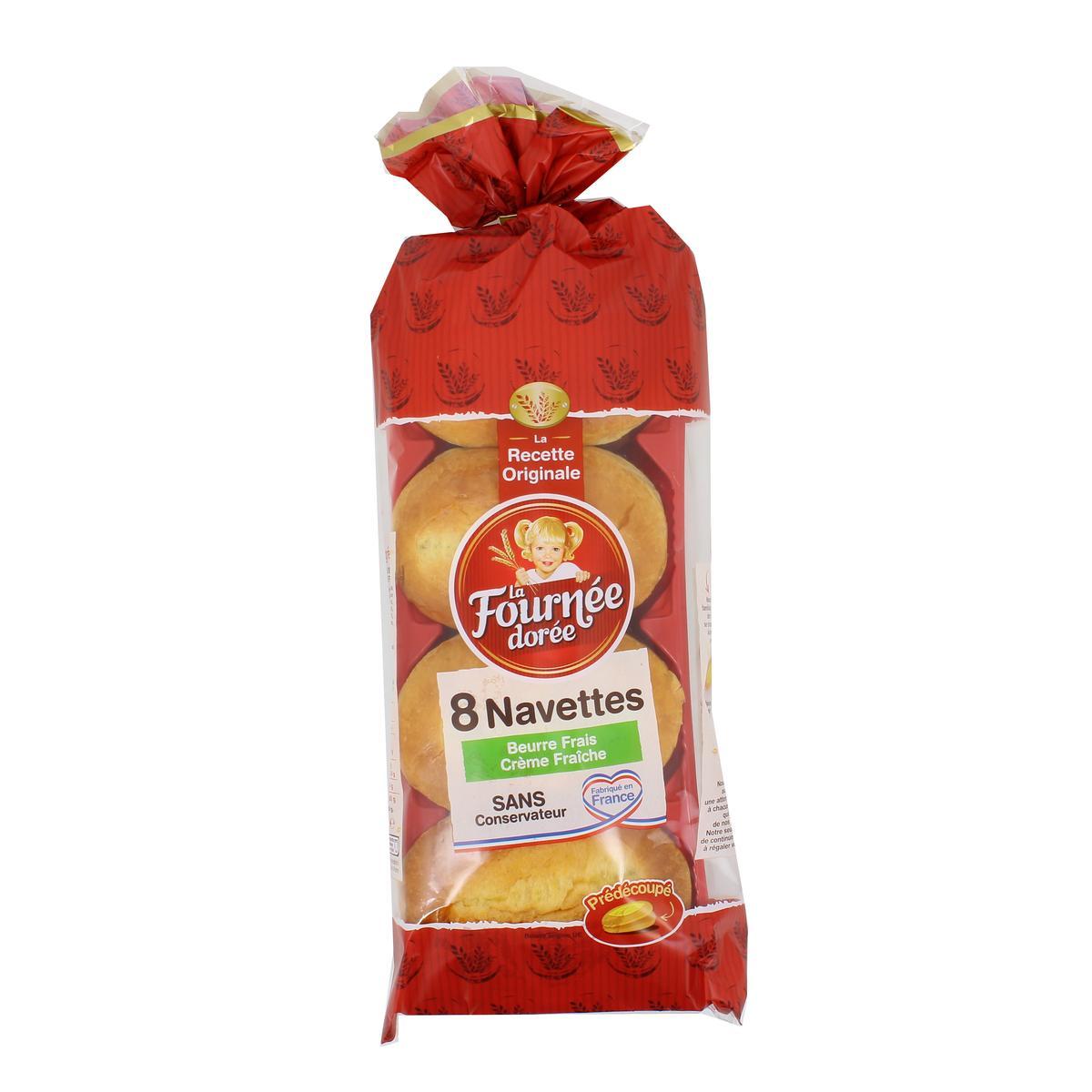 3587220002269 - La Fournée Dorée - Navettes au Beurre