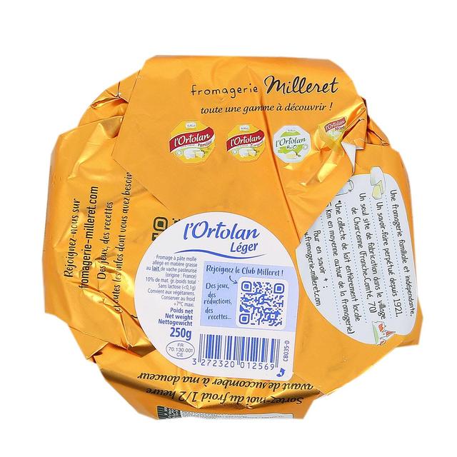 3272320012569 - L'Ortolan - Fromage léger 10%mg