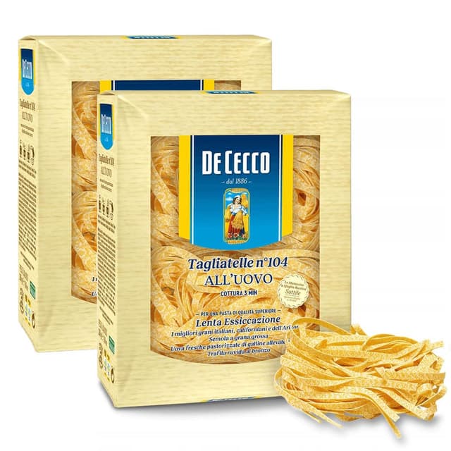 2050000272769 - De Cecco - Pâtes Tagliatelle aux oeufs N°104 Premium