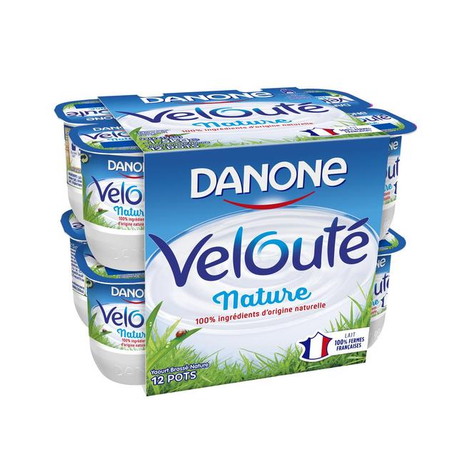 3033490004569 - Velouté - Yaourt nature brassé