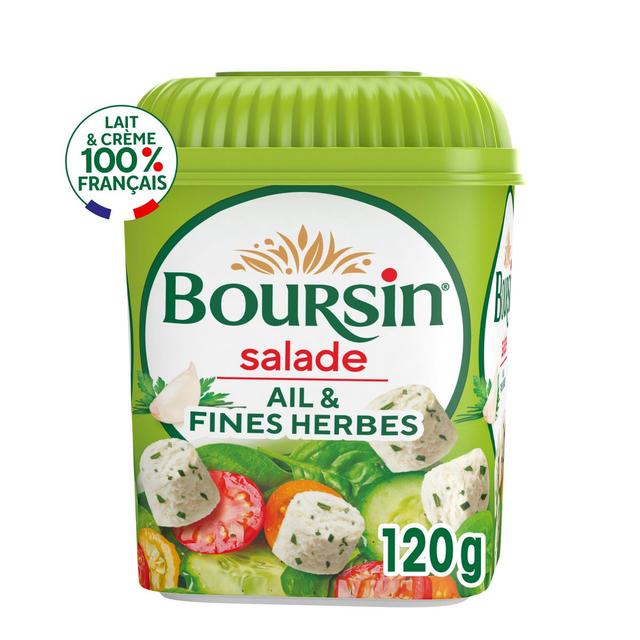 3073781034769 - Boursin - Dés de fromage Ail & Fines herbes