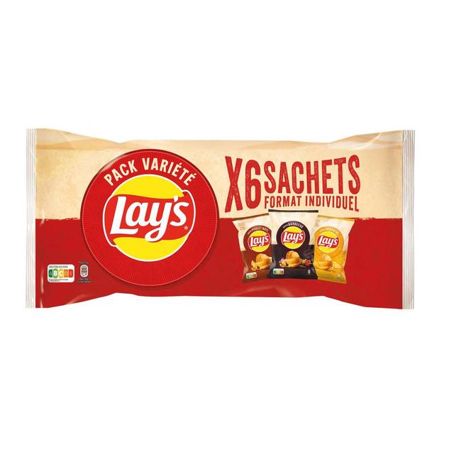 3168930174769 - Lay's - Chips multipack aromatisé