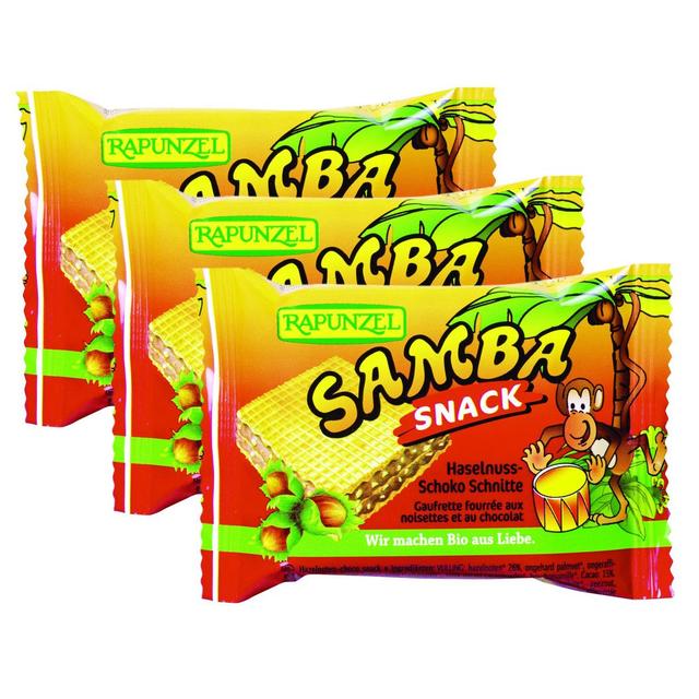 2050000345869 - Rapunzel - Gaufrette Bio fourrée Samba Snack