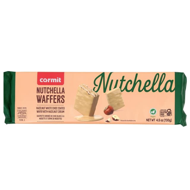 0850047456069 - CARMIT - Gaufrettes nutchella enrobées