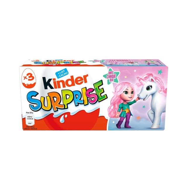 8000500428269 - Kinder - Surpise Licorne Oeuf Chocolat