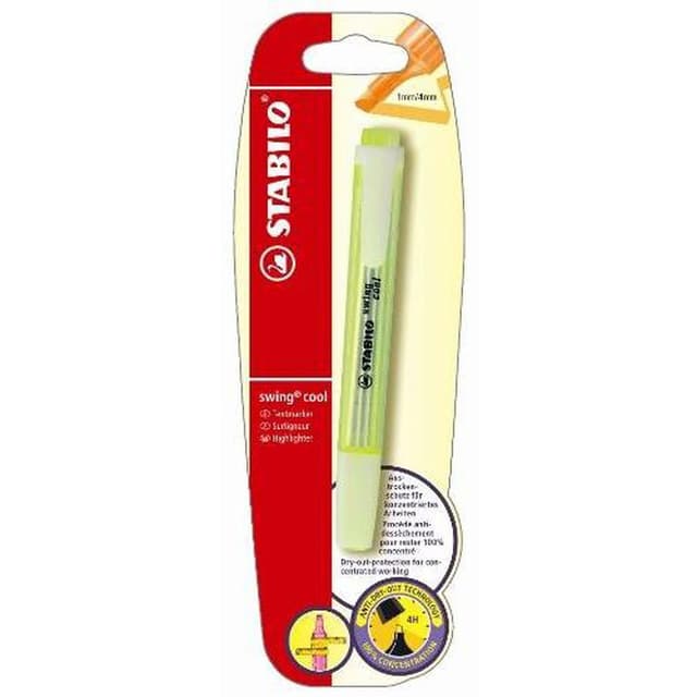 4006381159869 - Stabilo - Surligneur swing cool jaune