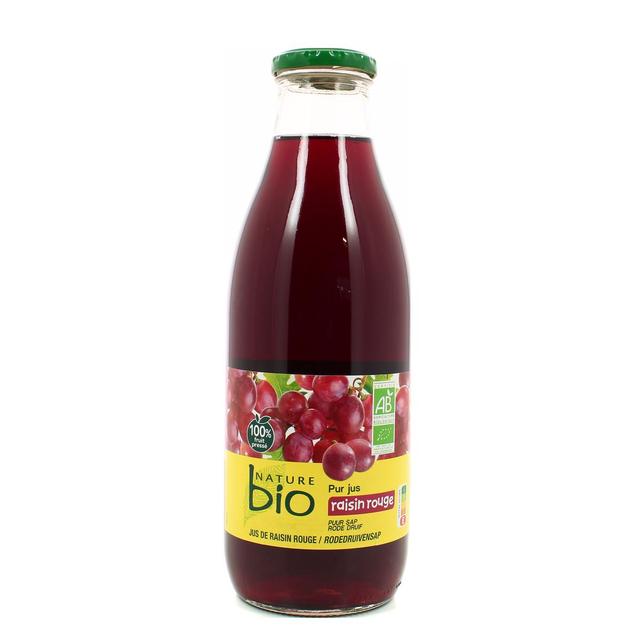 3257981410770 - Nature Bio - Pur jus de raisin rouge bio